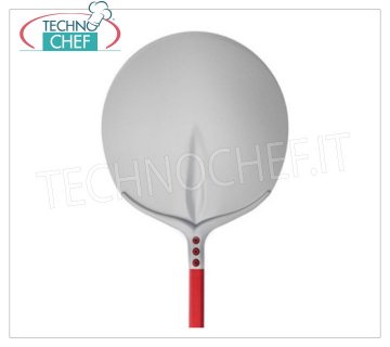 Round Pizza Peel Ø 50 cm for Baking in Aluminum, Tulip Line Round Tulip pizza peel for BAKING in anodized aluminum, Ø 50 cm, with handle available in different lengths.
