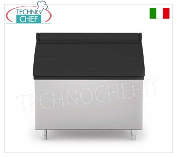 Ice storage, highly insulated, capacity 400 Kg, weight 73 Kg, dim.mm.1235x873x1270h