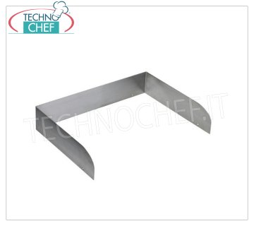 Tray holder in satin stainless steel, designed to accommodate trays with a maximum size of 590x460 mm, dim. mm. 605x460x115
