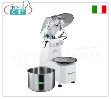 Fimar - 38 kg SPIRAL MIXER (42 lt bowl) - With Liftable Head and Removable Bowl