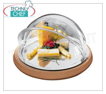 Refrigerated tray with dome (NOT INCLUDED) Refrigerated tray, diameter 43x4.5h cm