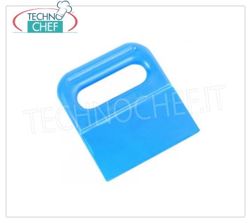 Technochef - Spatula -Pasta cutter in Polythene 14 cm Polythene spatula-scraper, size 14x9 cm (hanging product).