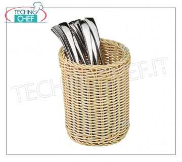 Cutlery / Breadsticks Holder Polypropylene Cutlery / Breadstick Holder, dimensions 12 x 15H cm