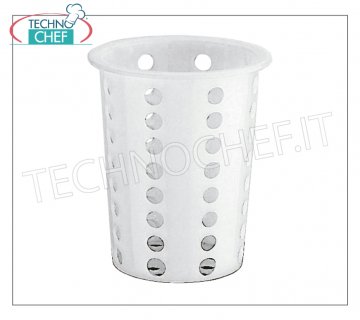 Cutlery holder Polyethylene Cutlery Basket Diameter 9.5 x 13.5 H cm