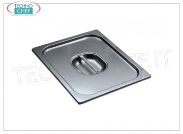 18/10 stainless steel lid with handle grip for GN 1/9 container