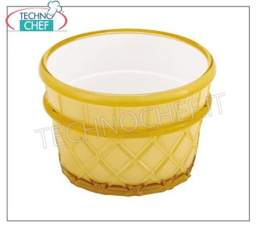 Solid methylsterene ice cream cup Cup for ice cream lt 0,26, height cm 6,5