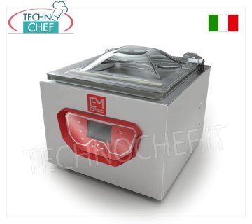 Professional Bell Vacuum Machine, Chamber mm 460x500x220h, Sealing Bar 450 mm, Vacuum Pump 20 m³h