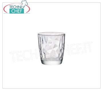 Glasses for Bar - Disco TRANSPARENT DOF GLASS, BORMIOLI ROCCO, Diamond Collection