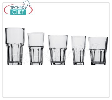 Glasses for water and wine GLASS, ARCOROC, Temperate Granity Collection