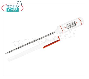 Pin thermometers Pocket-sized thermometer with display, range from -50 ° to + 150 ° C, division 0.1 ° C, long cm 19