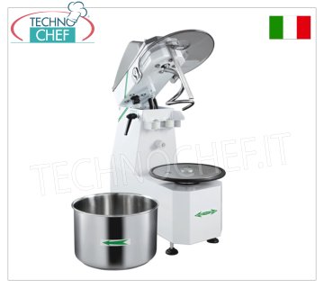 Fimar - SPIRAL MIXER with 50 kg bowl (62 lt bowl) - With liftable head and removable bowl
