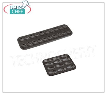 Metal molds for pastry Stampo madeleines antiadherente