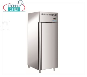 Forcold - Freezer-Freezer Cabinet, Temp-18°/-22°C, Class E, mod.G-GN650BT-FC Freezer-Freezer Cabinet 1 Door, lt.650, Temp.-18°/-22°C, ECOLOGICAL in Class E, Gas R290, Ventilated, GN 2/1, V.230/1, Kw.0,52, Weight 124 Kg, dim.mm.740x830x2010h