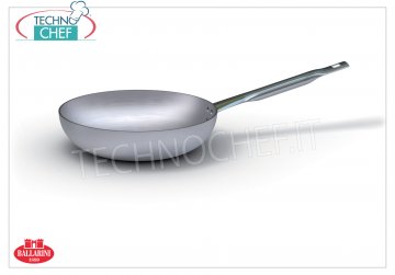 Ballarini - HIGH ALUMINUM FRYING PAN, 3 mm thick, Professional High flared pan TO JUMP, 1 handle, 7000 SERIES, in ALUMINUM, diameter mm 200, high mm 55