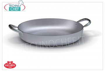 Ballarini - Aluminum PAN 2 handles, thickness 3 mm, Professional 2-handle pan, 7000 SERIES, in ALUMINUM, diameter 200 mm, 55 mm high