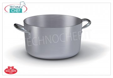 Ballarini - MEDIUM CASSEROLE 2 handles, PROFESSIONAL, Series 7000, thickness 3 mm Medium saucepan with 2 handles, 7000 SERIES, in ALUMINUM, diameter mm 180, high mm 100.