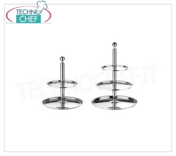 Risers for bar/buffet STAINLESS STEEL REVOLVING RISER, PINTINOX, H.55 Cm.