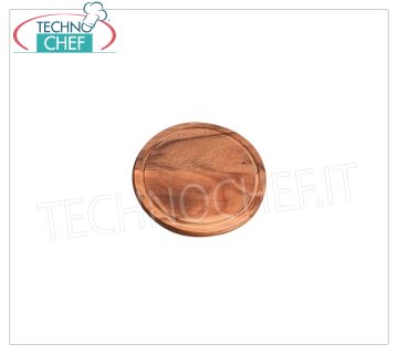 Wooden chopping boards Round wooden cutting board with groove