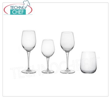 Glasses for the Table - complete coordinated series SPARKLING WATER GLASS, BORMIOLI ROCCO, Crystalline Premium Tasting Collection