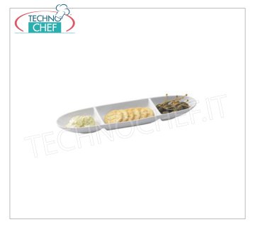 Party - Happy Hour TRAY WITH 3 COMPARTMENTS, TOGNANA, Party Collection, Cm.35X9 -- Available in packs of 6