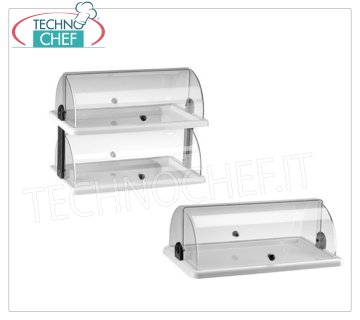 Neutral counter display cases RECTANGULAR PLASTIC DISPLAY CASE