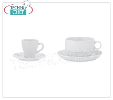 Porcelain coffee - cappuccino cups CUPS AND SAUCER, TOGNANA BRAND