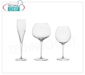 Glasses for the Table - complete coordinated series PERLAGE FLUTE GLASS, LUIGI BORMIOLI, Vinoteque Collection Cristallino Tasting