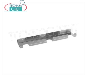 GI.METAL - 3-place wall support, Mod.99364 3-place wall support (shovel, shovel, brush) in anodised aluminum.