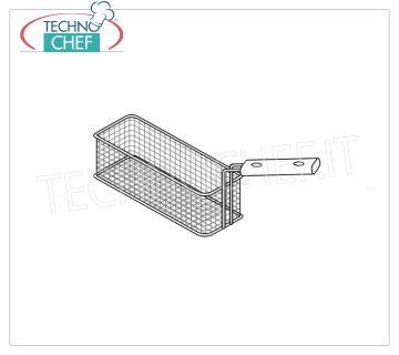 Half basket for gas fryer 20 lt Half basket for gas fryer 20 lt, dim.mm.125x335x125h