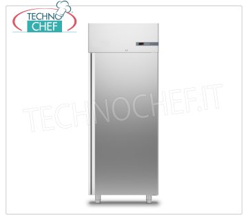 Pastry Freezer Cabinet for 20 Trays of 60x40 cm, Temp. -10 ° / -22 ° C, Class D, mod.A80 / 1B Fridge / Freezer Pastry Cabinet, for 20 TRAYS 600x400 mm, 1 Door, Professional, Temp. -10 ° / -22 ° C, Ventilated, ECOLOGICAL in Class D, Gas R290, V.230 / 1, Kw.1,00 , Weight 150 Kg, dim.mm.810x715x2085h