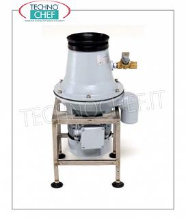 Waste disposers Waste disposer under the sink, production capacity Kg/h 300, V.400/3, Kw.3,00, Weight 82 Kg, dim.mm.350x400x700h