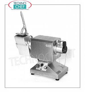 Type 10 gearmotors for tools, mincers, graters, etc. - professional, industrial Gearmotor with fixed grater for interchangeable tools TYPE 10, stainless steel structure, 180° rotating base, V.400/3, Kw.0,75, Weight 33 Kg, dim.mm.580x260x420h