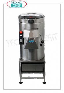 Multipurpose peelers Multipurpose peelers, production capacity 600 Kg/h, load 15 Kg, V.400/3, Kw.0,5, Weight 68 Kg, dim.mm.410x620x1110h
