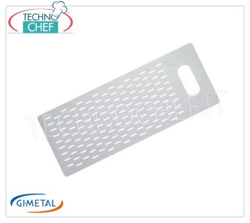 Gi-Metal - Perforated aluminum board for pizza by the metre, Blue Line, dim.cm 30x70 Perforated aluminum board for pizza by the metre, Linea Azzurra, dim.cm 30x70