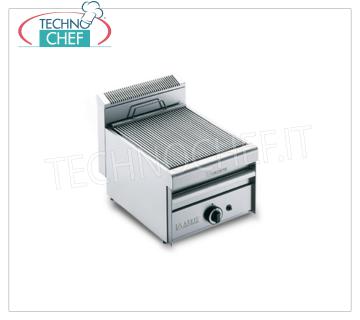 GRILL VAPOR GAS TOP version, 1 Module - ARRIS - 700 Series - Request a Quote GRILL VAPOR GAS TOP version, in AISI 430 stainless steel, 1 MODULE with 1 COOKING ZONE measuring 390x550 mm, complete with rod grill, thermal power 8.5 kw, weight 35 kg, external dimensions 420x700x315h mm