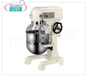 FIMAR - PROFESSIONAL PLANETARY MIXER from lt.60, THREE-PHASE, 3 SPEED, Mod.B60K Planetary mixer lt. 60, EASYLINE line, with bowl, whisk and grilled lid in stainless steel, spiral and aluminum spatula, 3 speeds, V.400 / 3 + N, Kw. 1,5, Weight 231 Kg, dim. mm.724x652x1300h