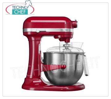 KITCHENAID - Professional stand mixer HEAVY DUTY lt 6,9 - Food processor, Red, Mod.K7R KITCHENAID planetary mixer, HEAVY DUTY Line, RED colour, with 6.9 lt. stainless steel bowl, V 230/1, Kw.0.500, Weight 12 Kg, dim.mm.338x371x417h