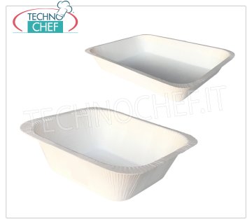 BIO HEAT SEALABLE trays in CA + PLA for Food, Packs of: 75 to 100 Pieces Biodegradable heat-sealable trays in CA + PLA for food, mm 137x125x45h, capacity 500 ml, suitable for heat sealers - PRICE per PACK of 100 pieces