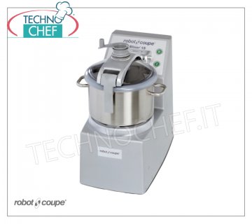 CUTTER-HOMOGEINIZER BLIXER 4, bowl capacity lt.4,5, Brand ROBOT COUPE, professional CUTTER-HOMOGEINIZER BLIXER 4, Brand ROBOT COUPE, with 4.5 lt Tank - 2 speeds, 1500-3000 rpm, Impulse Controls, V. 400/3, Kw.1.00, Weight 17.3 kg, Dimensions mm 242x304x444h