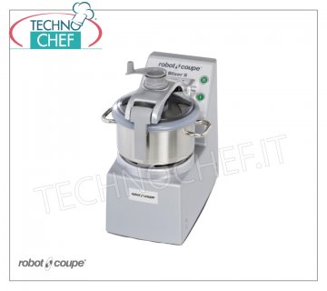 CUTTER-HOMOGEINIZER BLIXER 4, bowl capacity lt.4,5, Brand ROBOT COUPE, professional CUTTER-HOMOGEINIZER BLIXER 4, Brand ROBOT COUPE, with 4.5 lt Tank - 2 speeds, 1500-3000 rpm, Impulse Controls, V. 400/3, Kw.1.00, Weight 17.3 kg, Dimensions mm 242x304x444h