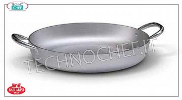 Ballarini Professionale - 2 skillet in aluminum 4 mm thick, 4000 Series 2 handles pan, 4000 SERIES, in ALUMINUM, diameter 240 mm, high 60 mm