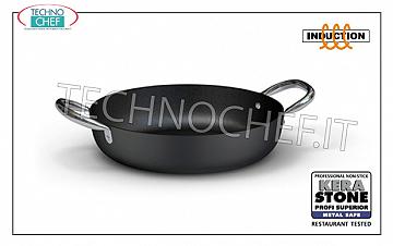 Ballarini - NON-STICK ALUMINUM PAN 2 handles for INDUCTION, Professional PAN, 2 handles, HIGH QUALITY PROFESSIONAL NON-STICK, suitable for SCRATCH-RESISTANT, STAIN-RESISTANT external finish, diameter mm. 280, high mm. 65
