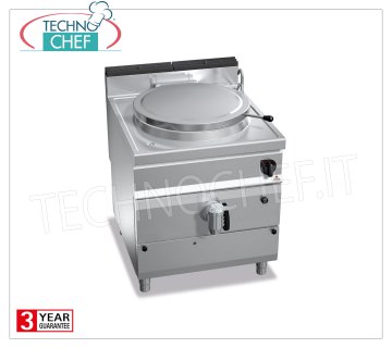 TECHNOCHEF - Lt.150 Cylindrical Gas Cooker, Direct Heating, Mod.G9P15D 150-liter GAS CYLINDRICAL POT, BERTOS, MAXIMA 900 Line, HIGH-TECH Series, with direct heating, thermal power Kw.20.9, Weight 118 Kg, dim.mm.800x900x900h