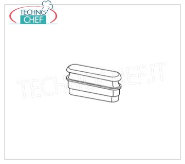 TECHNOCHEF - Oval Teflon stopper, Mod.TPTO