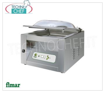 Professional vacuum chamber machine, sealing bar 40 cm, chamber 41x45x22h cm, mod. CAM 400 ECO PROGRAMMABLE DIGITAL VACUUM PACKAGING MACHINE, Brand FIMAR, ECO Line, CHAMBER 410x450x220h mm, SEALING BAR 400 mm, VACUUM PUMP 20 m³ / h, V.230 / 1, Kw.1,1, Weight 67 Kg, dim.mm.510x560x450h