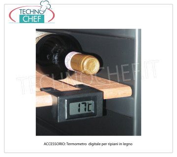 Technochef - Digital thermometer for shelves, Mod.A0609 Digital thermometer for shelves