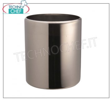 Stainless steel containers for ice cream Carapina for ice cream parlor, diameter mm.200 x 250 h
