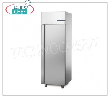 TECHNOCHEF - Freezer Cabinet - Freezer 1 Door, 700 lt, ENERGY SAVING, Class C, Mod.A70/1BE 1 door Professional Freezer-Freezer Cabinet, 700 lt, ENERGY SAVING version - HIGH THICKNESS unit, structure in 304 stainless steel, low temperature -18°/-22°C, ventilated, GN 2/1, Class C, V 230/1, kW.0.59, dim.mm.740x815x2085h.