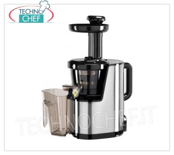 LOW SPEED Juice Extractor for FRUITS and VEGETABLES, Mod. CJE6203 JUICE EXTRACTOR for FRUITS and VEGETABLES, low speed type 60 rpm, V.230 / 1. Kw.0.15, Weight 9 Kg, dim.mm.240x170x445h