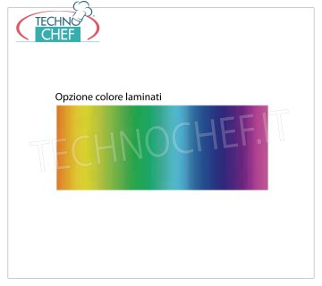 TECHNOCHEF - Laminate Color Option, Mod.OPT87002 Special laminate color option for Mod.H800, H1200